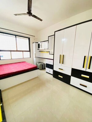 Master Bedroom in 2 BHK Apartment at Dorabjee Paradise Building A&B Condominium, Mohammadwadi – for Rent