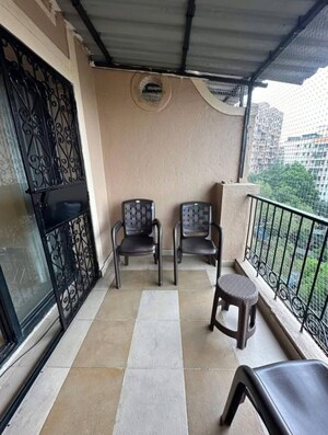 Balcony in 2 BHK Apartment at Bramha Avenue, Kondhwa – for Rent