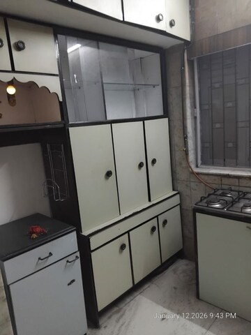 Kitchen in 1 BHK Apartment at Vile Parle East – for Rent