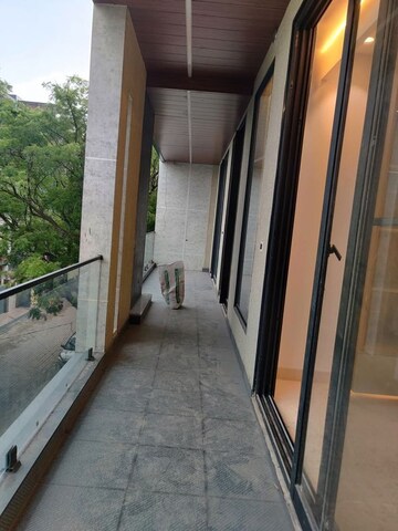 Balcony in 3 BHK Apartment at Vasant Kunj – for Rent