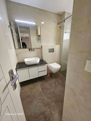 Bathroom in 2 BHK Apartment at Thane West – for Rent