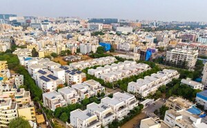 Master Plan in 3 BHK Villa at Bollineni Homes Villas, Madhapur – for Rent