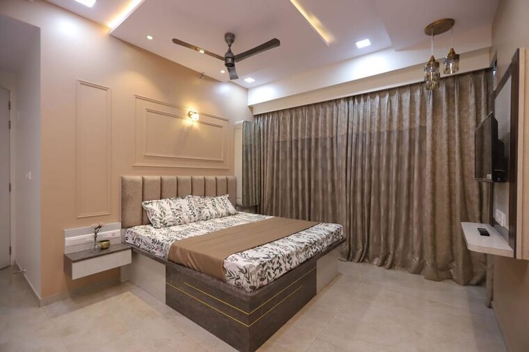 Bedroom, dosti-vihar 2 Bedroom 650 Sq.Ft. Apartment In Samata Nagar Thane 9839121