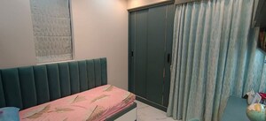 Bedroom in 2 BHK Apartment at Prakruti Pearl, Ghodbunder Road – for Rent