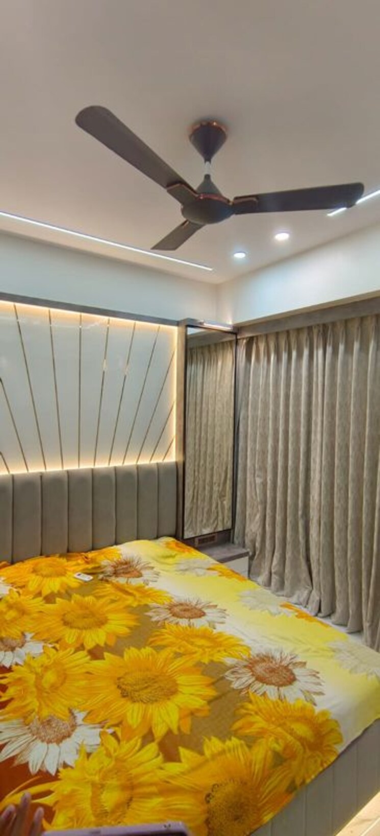 Bedroom, prakruti-pearl 2 Bedroom 650 Sq.Ft. Apartment In Ghodbunder Road Thane 9839138