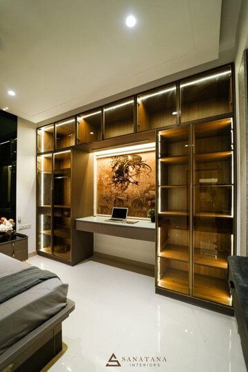 Living Room in 3 BHK Apartment at Greenmark Mayfair Apartments, Tellapur – for Rent