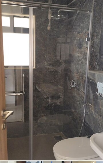 Bathroom in 3 BHK Apartment at Dosti Eastern Bay, Wadala – for Rent