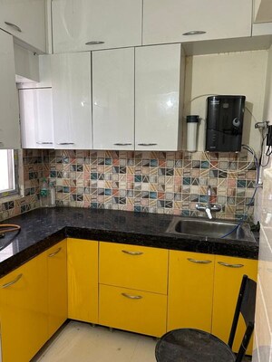 Kitchen in 3 BHK Apartment at Shiva Garden, Raebareli Road – for Rent