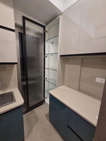 Kitchen in 2 BHK Apartment at Shalimar Belvedere Court, Gomti Nagar – for Rent