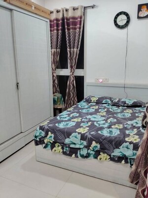 Bedroom in 2 BHK Apartment at Vraj Tiara, Worli – for Rent