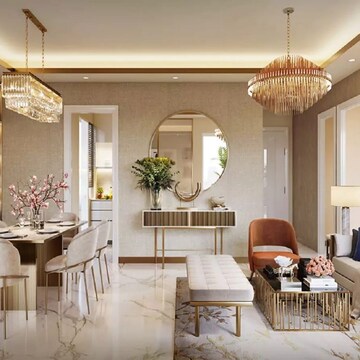 Living Room in 2 BHK Apartment at M3M GIC, Western Peripheral Expressway – for Sale