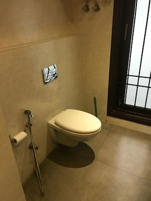 Bathroom in 3 BHK Builder Floor at New Friends Colony – for Rent