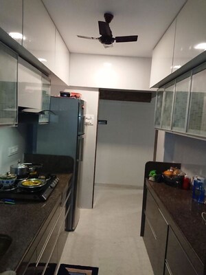 Kitchen in 1 BHK Apartment at OM Elegance, Malad West – for Sale