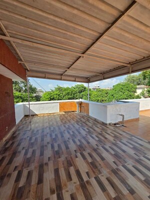 Balcony in 3 BHK Builder Floor at SS Southend Floors, South City 2 – for Rent