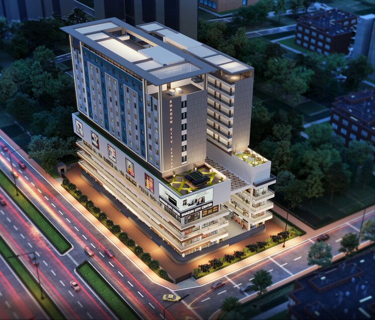 Exterior View, shagun-city-center Studio 610 Sq.Ft. Apartment In Pi Greater Noida Greater Noida 9839180