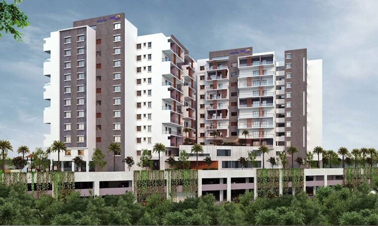 Exterior View, bachupally 3 Bedroom 1550 Sq.Ft. Apartment In Bachupally Hyderabad 9839342
