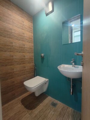 Bathroom in 1 BHK Apartment at Lodha Crown Quality Homes, Majiwada – for Rent