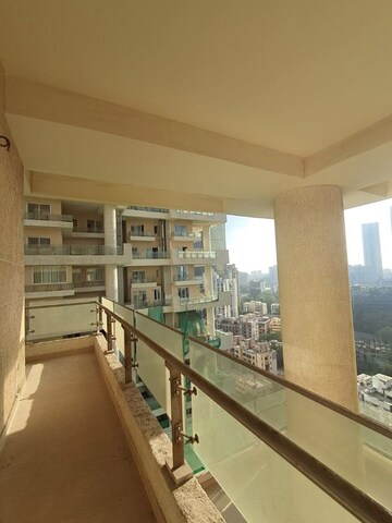 Balcony in 3 BHK Apartment at Indiabulls Sky Suites, Lower Parel – for Rent
