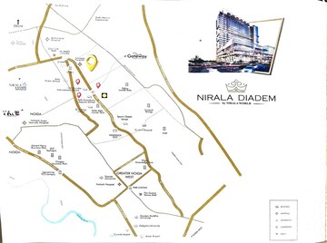 Studio Apartment – Map Location View at Sector 10 Greater Noida - for Sale