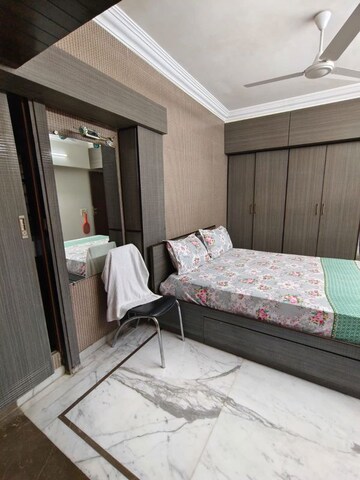 Bedroom in 3 BHK Apartment at RNA Classic Apartment, Santacruz West – for Rent
