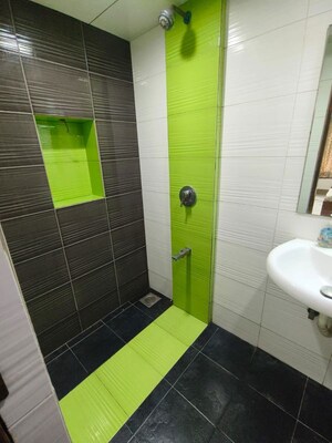 Bathroom in 3 BHK Apartment at RNA Classic Apartment, Santacruz West – for Rent