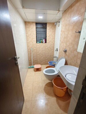 Bathroom in 3 BHK Apartment at RNA Classic Apartment, Santacruz West – for Rent