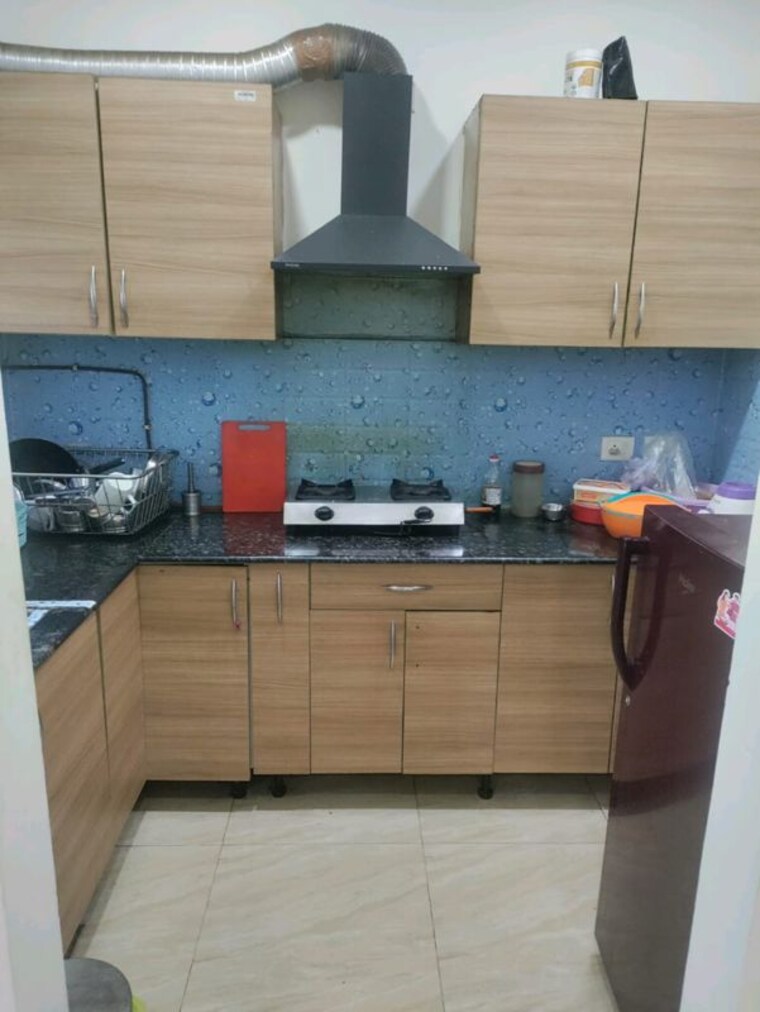 Kitchen, gaur-14th-avenue-high-street 2 Bedroom 625 Sq.Ft. Apartment In Panchsheel Green Greater Noida 9839486