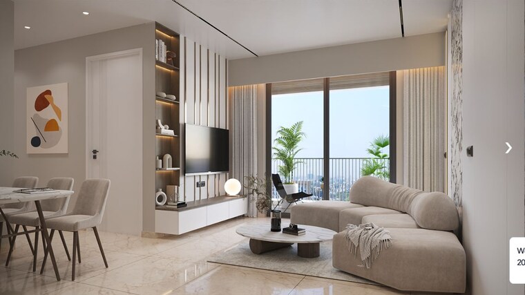 Living Room, anekal 3 Bedroom 1145 Sq.Ft. Apartment In Anekal Bangalore 9839463