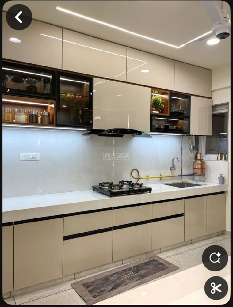 Kitchen, celestia-spaces 2 Bedroom 936 Sq.Ft. Apartment In Parel Mumbai 9839492