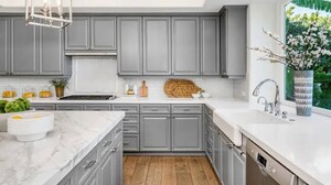 Kitchen in 2 BHK Apartment at Amrapali Verona Heights, Tech Zone 4 Greater Noida – for Sale