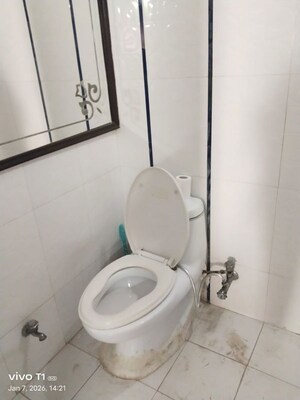 Bathroom in 2 BHK Apartment at East Of Kailash – for Rent