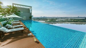 Swimming Pool in 2 BHK Apartment at Modello Highs, Garia – for Sale