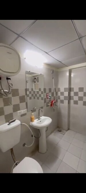 Bathroom in 2 BHK Apartment at Gaur City 7th Avenue, Sector 4 Greater Noida – for Rent