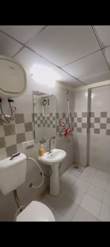 Bathroom in 2 BHK Apartment at Gaur City 7th Avenue, Sector 4 Greater Noida – for Rent