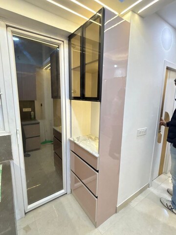 Staircase in 2 BHK Apartment at Signature Global Prime, Sector 63a – for Rent