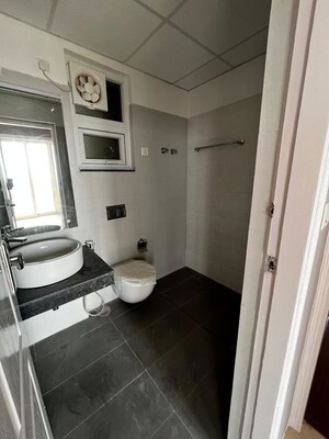 Bathroom in 2 BHK Apartment at Supertech Hues, Sector 68 – for Rent