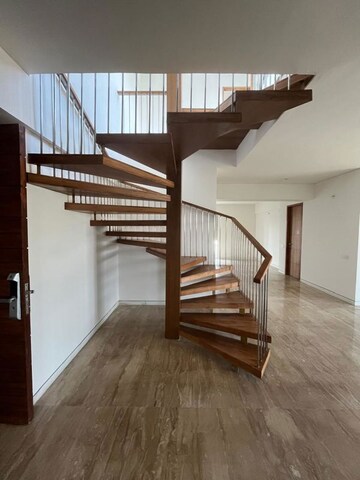 Staircase in 4 BHK Penthouse at Gold Platz, Richmond Town – for Sale