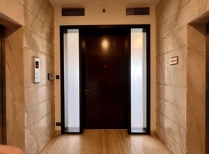 Building Lobby in 3 BHK Apartment at Birla Navya, Sector 63a – for Rent