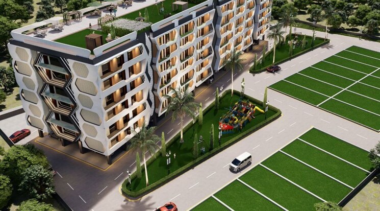 Balcony, modipuram 3.5 Bedroom 1087 Sq.Ft. Apartment In Modipuram Meerut 9840104