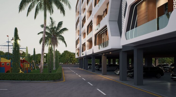 Exterior View, modipuram 3.5 Bedroom 1087 Sq.Ft. Apartment In Modipuram Meerut 9840104