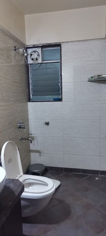 Bathroom in 3 BHK Apartment at Regency Cosmos, Baner – for Rent