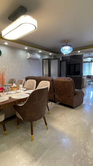 Living Room in 4 BHK Apartment at Greater Kailash ii – for Rent