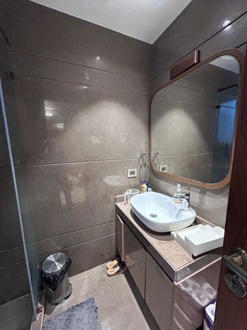Bathroom in 4 BHK Apartment at Greater Kailash I – for Rent