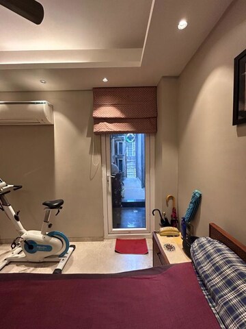 Gym in 4 BHK Apartment at Greater Kailash I – for Rent