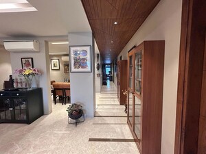 Building Lobby in 4 BHK Apartment at Greater Kailash I – for Rent