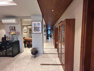 Building Lobby in 4 BHK Apartment at Greater Kailash I – for Rent