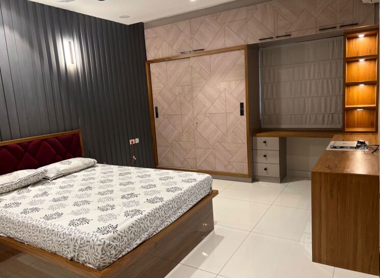 Bedroom, my-home-krishe 3 Bedroom 2160 Sq.Ft. Apartment In Financial District Hyderabad 9840133