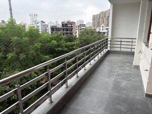Balcony in 3 BHK Builder Floor at Empire Floors, Sector 57 – for Rent