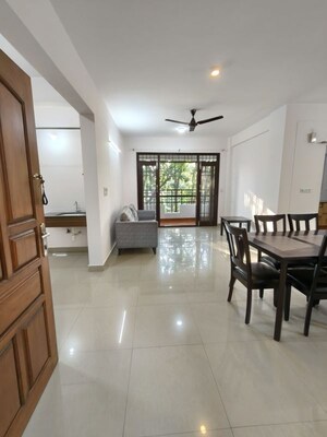 Building Lobby in 3 BHK Apartment at Indiranagar – for Rent