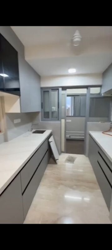 Kitchen in 3.5 BHK Apartment at Wadhwa Imperial Heights, Goregaon West – for Rent